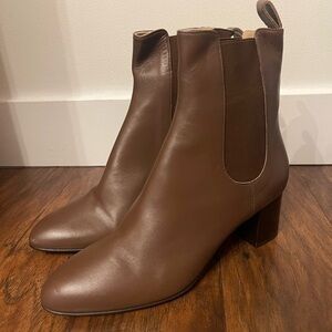 Kahmune London Mila Heeled Leather Boot Size 8